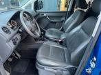 Volkswagen Caddy Maxi - 5 zitplaatsen+Electr draaistoel, Autos, 5 places, Cuir, Bleu, Carnet d'entretien
