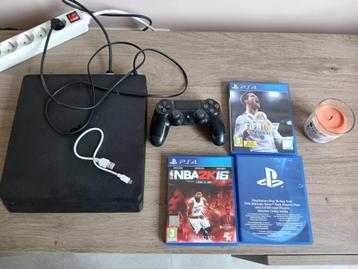 playstation 4 1TB + controller + 3 games beschikbaar voor biedingen