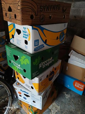 10 bananen dozen  beschikbaar voor biedingen