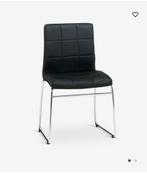 6 Chaises HAMMEL - Jysk, Huis en Inrichting, Stoelen, Ophalen, Zo goed als nieuw, Zwart, Vijf, Zes of meer stoelen