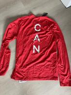 t-shirt rood / rode met lange mouw Team Canada – medium, Ophalen of Verzenden, Nieuw, Maat 48/50 (M), Rood