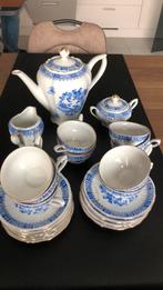 Koffieservies  Blauw en wit, Antiek en Kunst, Ophalen