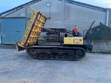 Dumper op rupsbanden beschikbaar voor biedingen