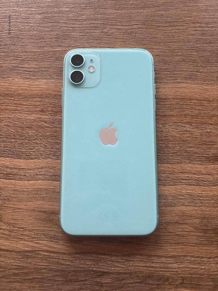 iPhone 11, Télécoms, Téléphonie mobile | Apple iPhone, Utilisé, 128 GB, Sans abonnement, Sans simlock, iPhone 11, Vert, Enlèvement