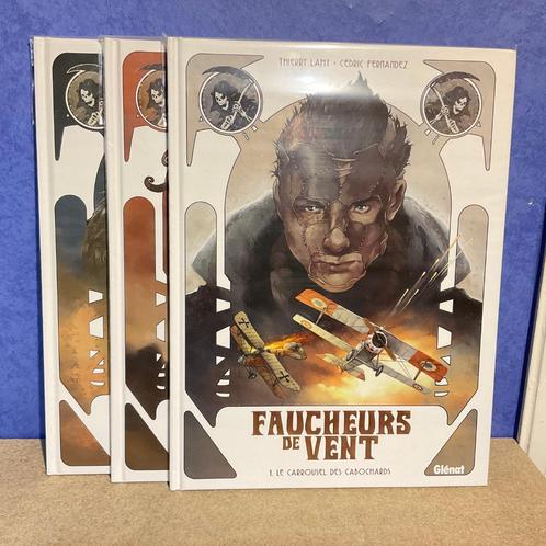 Faucheurs de vent - Tomes 1 à 3 en E.O., Boeken, Stripverhalen, Gelezen, Meerdere stripboeken, Ophalen