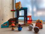 Fisher price bouwplaats en carwash, Comme neuf, Set de jeu, Sonore, Enlèvement ou Envoi