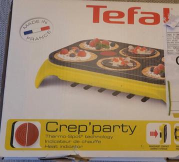 Tefal - Crep'party - pannenkoekenmaker  beschikbaar voor biedingen