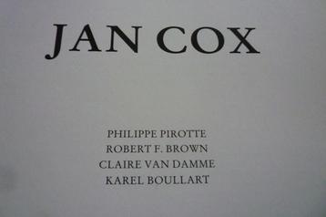 Jan Cox  1996  Boek beschikbaar voor biedingen