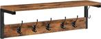 Wandkapstok met 7 haken en plank | GRATIS LEVERING, Neuf, HOOBRO, -, -