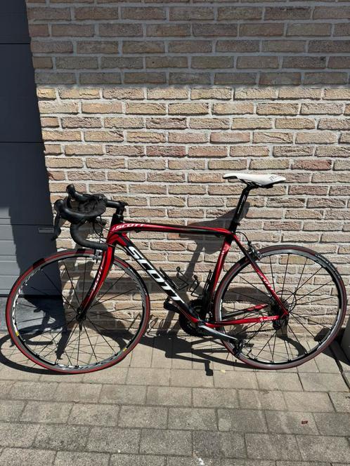 Scott addict R2 koersfiets, Fietsen en Brommers, Fietsen | Racefietsen, Zo goed als nieuw, Carbon, Ophalen