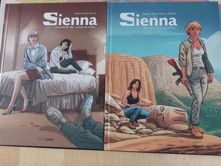 SIENNA - INTEGRALE (2 vol) - TTBE comme neufs, Boeken, Stripverhalen, Zo goed als nieuw, Complete serie of reeks, Ophalen of Verzenden