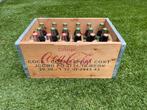 Vintage krat coca-cola met 24 flesjes, Verzamelen, Merken en Reclamevoorwerpen, Ophalen, Gebruikt