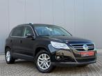 Volkswagen Tiguan 2.0 CR TDi Cruise Navi Leder Dig.Airco, 100 kW, Zwart, 4 cilinders, Zwart