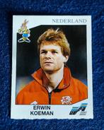 Panini sticker voetbal  ' Euro 1992 - Erwin Koeman '  #123, Verzamelen, Ophalen of Verzenden, Nieuw, Poster, Plaatje of Sticker