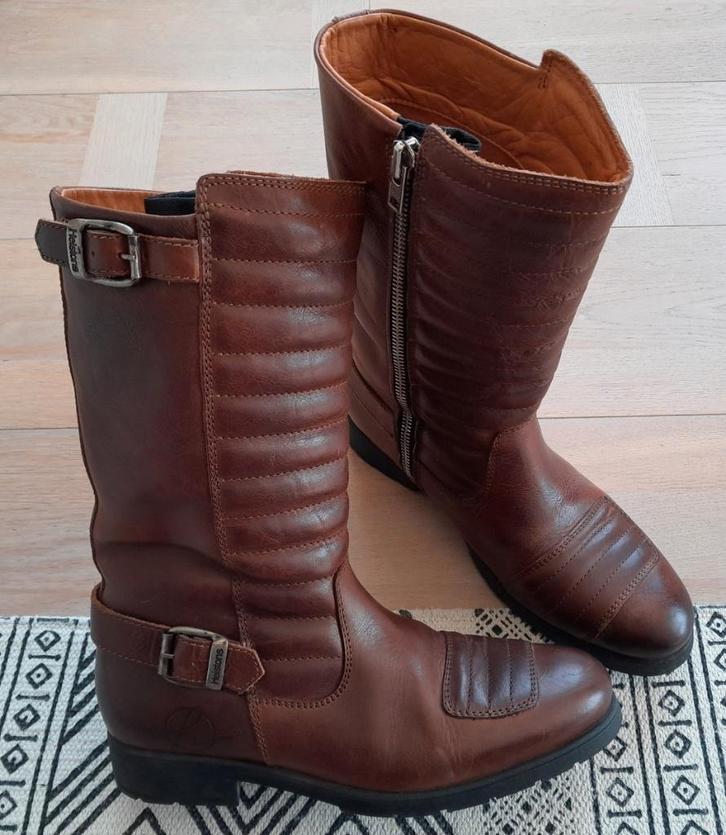 Stoere Helstons Challenge 60 motorlaarzen - Maat 43, Motoren, Kleding | Motorkleding, Laarzen, Heren, Tweedehands, Ophalen of Verzenden
