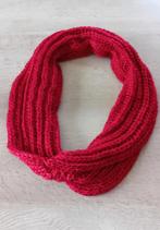 Rode sjaal met buishals, Maat 38/40 (M), Sans marque, Ophalen of Verzenden, Zo goed als nieuw