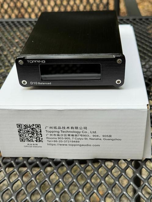Topping D10 Balanced, Audio, Tv en Foto, Converters, Zo goed als nieuw, Ophalen of Verzenden