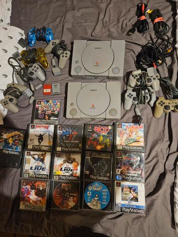 Playstation 1 + topgames (lees beschrijving)
