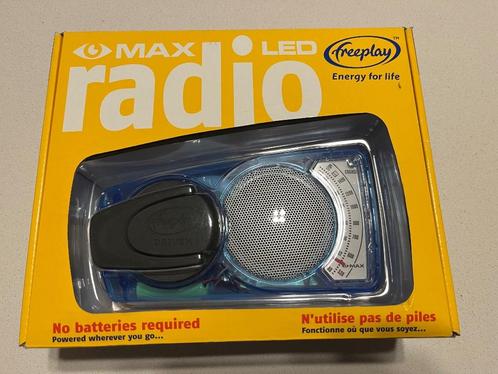 Noodradio draagbare radio opwindbaar met zonnepaneel, Audio, Tv en Foto, Radio's, Nieuw, Radio, Ophalen of Verzenden