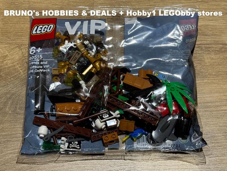 LEGO 40515 Pirates and Treasure VIP Add-on NIEUW VERZEGELD, Kinderen en Baby's, Speelgoed | Duplo en Lego, Nieuw, Lego, Complete set