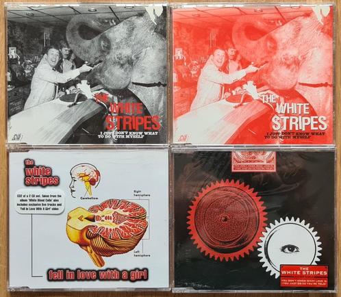 WHITE STRIPES - Verzameling van 4x Maxi CD, Cd's en Dvd's, Cd's | Rock, Poprock, Ophalen of Verzenden