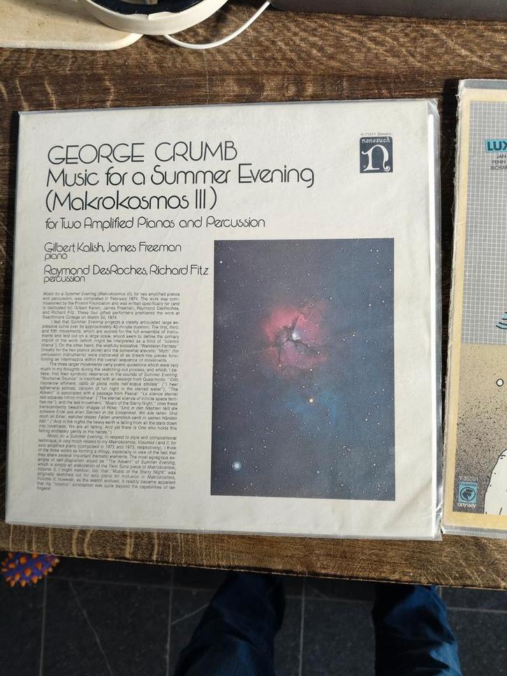 lp set 2 lps george crumb, CD & DVD, Vinyles | Rock, Enlèvement ou Envoi