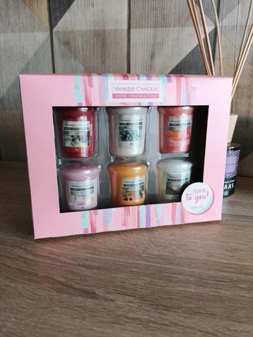 6 petites bougies Yankee Candle Home inspiration - From Me t disponible aux enchères