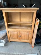 Klassieke boeken- of wandkast in volle eik, Ophalen, Gebruikt, Klassiek
