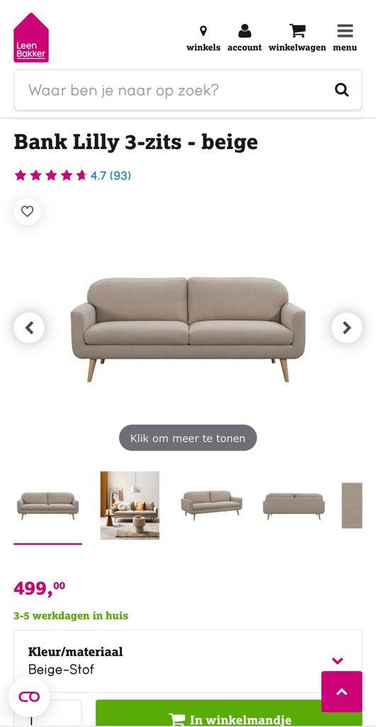 Te koop, Huis en Inrichting, Stoelen, Zo goed als nieuw, Stof, Overige kleuren, Ophalen