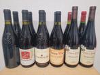 12x Châteauneuf du Pape , Côtes du Rhone (8€/fles), Verzamelen, Ophalen, Frankrijk, Zo goed als nieuw, Rode wijn