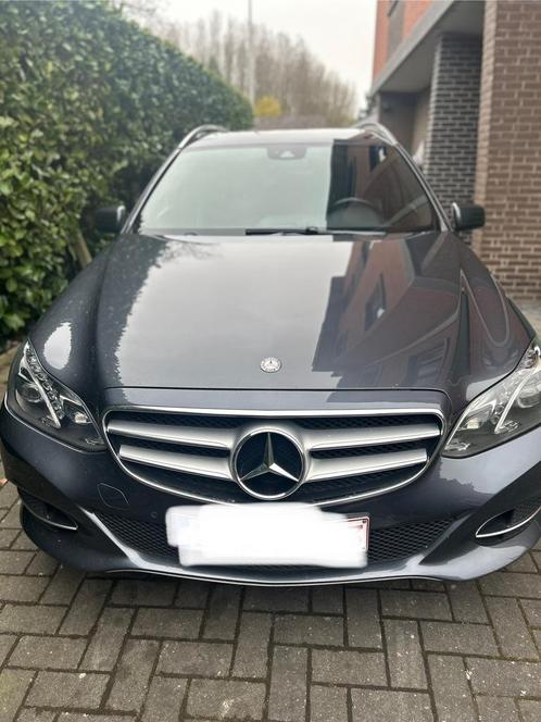 Mercedes E 200 Break 2013, Auto's, Mercedes-Benz, Particulier, E-Klasse, Open dak, Diesel, Euro 4, Break, 5 deurs, Automaat, Zilver of Grijs