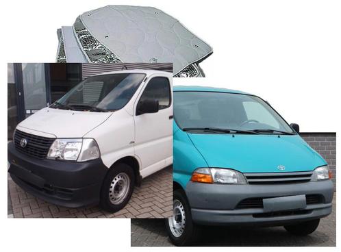 Raamisolatie Toyota Hiace bouwjaar 1996-2013 3 delige set, Caravans en Kamperen, Mobilhome-accessoires