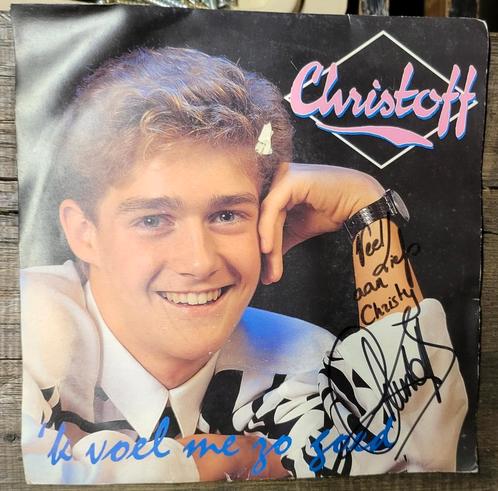 Christoff vinyl single 'k voel mij zo goed, Cd's en Dvd's, Vinyl | Nederlandstalig, Zo goed als nieuw, Ophalen of Verzenden