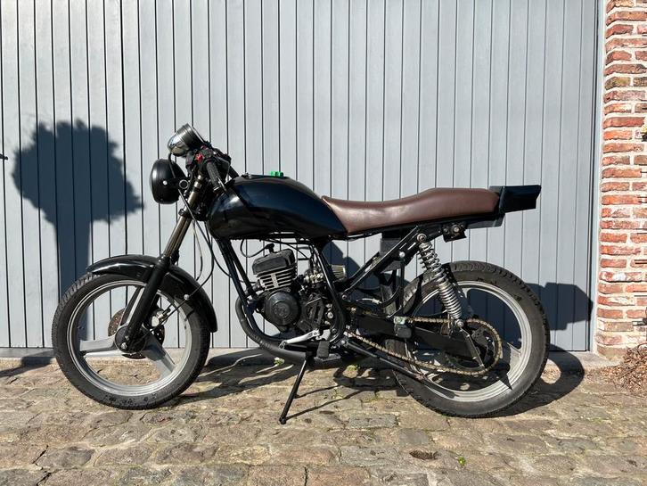 Derbi caferacer 50cc, Vélos & Vélomoteurs, Cyclomoteurs | Derbi, Comme neuf, Classe B (45 km/h), Enlèvement