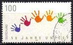 Duitsland 1996 - Yvert 1701 - 50 Jaar UNICEF (ST), Timbres & Monnaies, Timbres | Europe | Allemagne, Affranchi, Envoi