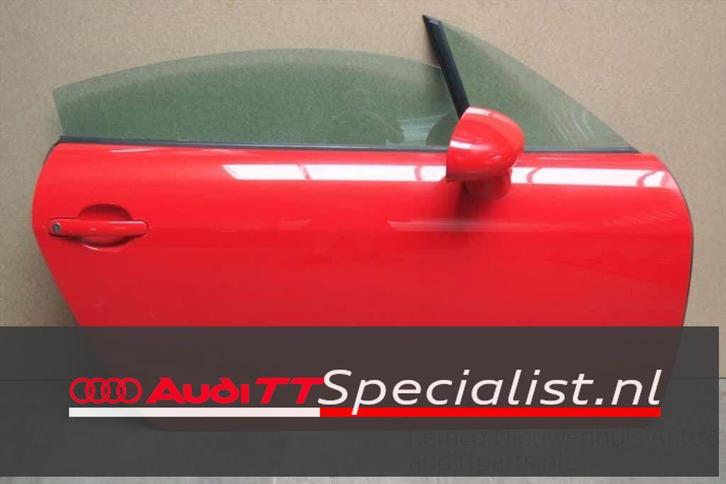 Rechter voor portier rood Audi TT Coupe, Auto-onderdelen, Carrosserie, Deur, Audi, Gebruikt, Ophalen