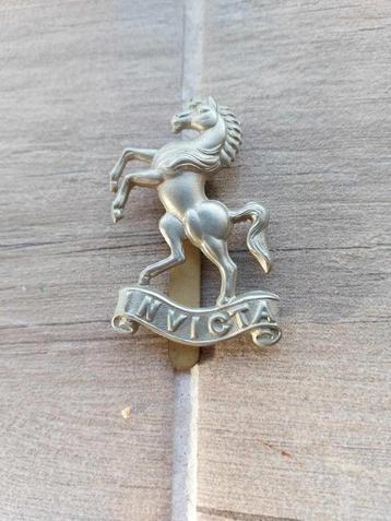 Insigne cap badge ww1 anglais régiment West Kent Yeomanry, Enlèvement ou Envoi