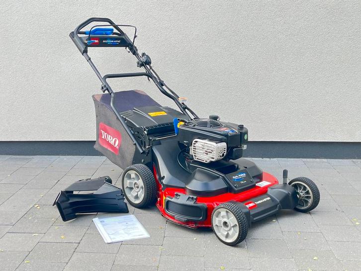 Toro Timemaster 76cm grasmaaier, Tuin en Terras, Grasmaaiers, Gebruikt, Benzine-grasmaaier, 50 cm of meer, Cirkelmaaier, Elektrische starter
