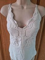 Body blanc crochet S avec coques, Vêtements | Femmes, Tops, Enlèvement ou Envoi, Porté, Blanc