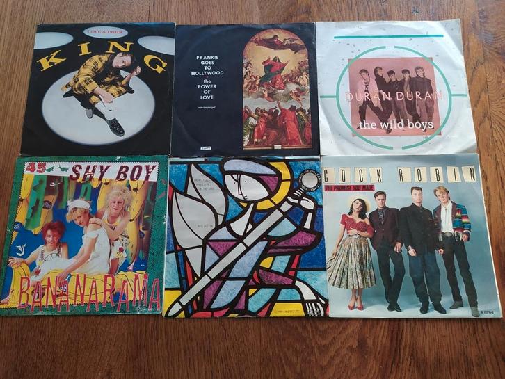 Lotje vinyl singles New Wave, Cd's en Dvd's, Vinyl Singles, Gebruikt, Single, Overige genres, 7 inch, Ophalen of Verzenden