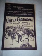 Bladmuziek partituur VIVE LA FARANDOLE de A. DESCHAMPS, Muziek en Instrumenten, Ophalen of Verzenden