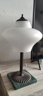 Bureaulamp opaline wit, Antiek en Kunst, Ophalen of Verzenden