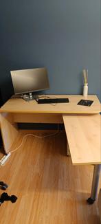 Bureau (zonder scherm en toetsenbord ;)), Huis en Inrichting, Bureaus, Ophalen, Gebruikt, Bureau