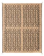 Tapis en jute, tissé à plat, Ophalen, Gebruikt, Artisanat traditionnel indonésien, 150 tot 200 cm