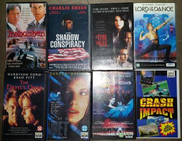 Lot video VHS (8stuks) beschikbaar voor biedingen
