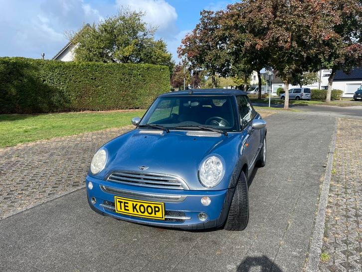 Mini cabrio 1.6cc 12/2005 reeds gekeurd vvk, Auto's, Mini, Bedrijf, Cabrio, ABS, Benzine, Cabriolet, Ophalen