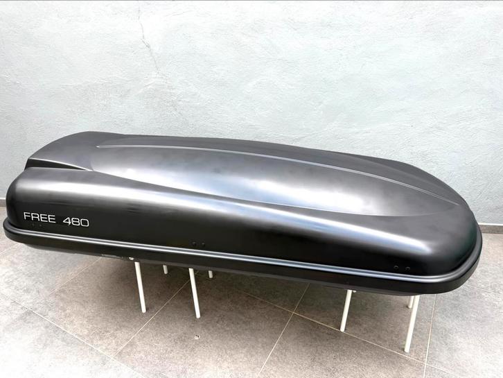 Dakkoffer Levup Free 480 Matt Black, Auto diversen, Dakkoffers, Gebruikt, Ophalen
