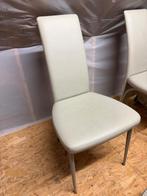 Stoelen (8 stuks), Ophalen, Kunststof, Zo goed als nieuw, Grijs