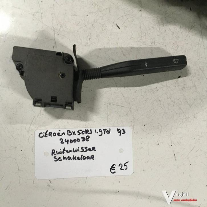 Citroen BX 1993 1.9 td Wagennr 2400038 Ruitenwisserschakelaa, Auto-onderdelen, Dashboard en Schakelaars, Gebruikt, Ophalen of Verzenden
