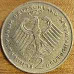 ALLEMAGNE 2 mark 1970 D MUNICH Theodor Heuss KM#A127 TTB, Timbres & Monnaies, Monnaies | Europe | Monnaies non-euro, Enlèvement ou Envoi